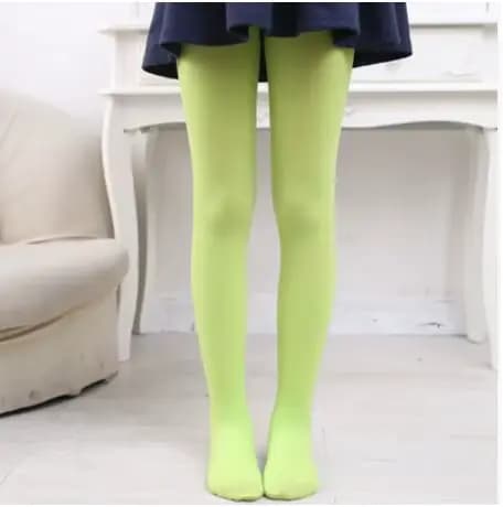TiXI-Collants en Velours pour Fille, Couleur Bonbon, Mignons, Bas de brev, Printemps et Automne