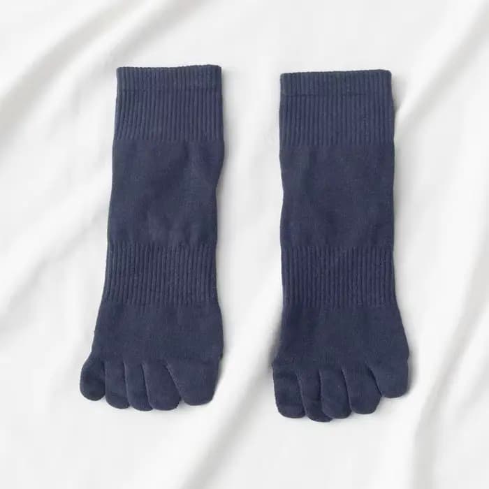 Chaussettes à cinq doigts en coton pour femmes, boucles de bord, mode, chaussettes courtes colorées,