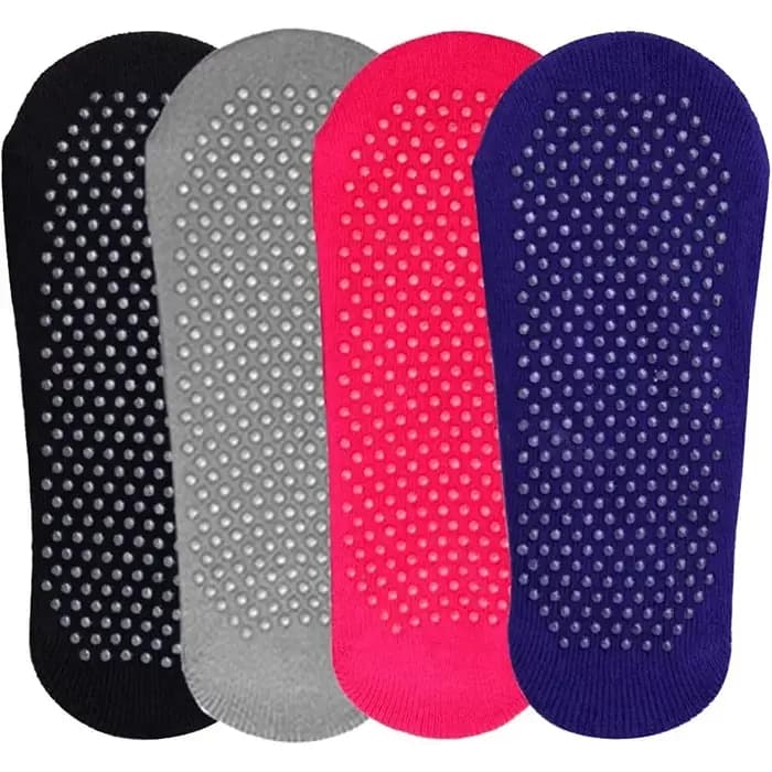 Chaussettes de Yoga antidérapantes, dos nu, en coton, pour femmes, Sport, Pilates, pantoufles de dan
