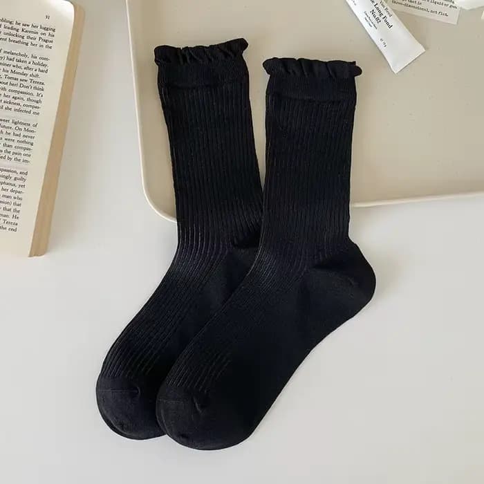Chaussettes pour femmes, couleur bonbon, nouvelle mode estivale, couleur unie, chaussettes fines res
