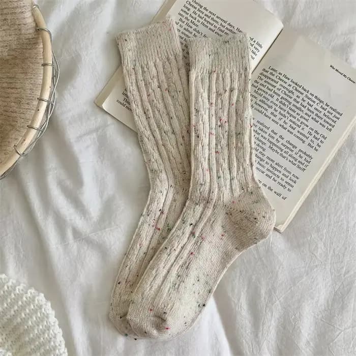 Chaussettes d'hiver pour femmes, nouveauté, mode, style japonais, chaussettes décontractées, chaudes