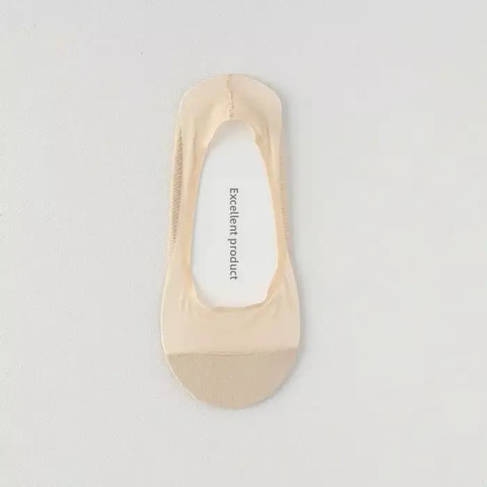 Chaussettes bateau pour femmes, fines, grande taille, soie glacée, fond Invisible en coton, antidéra
