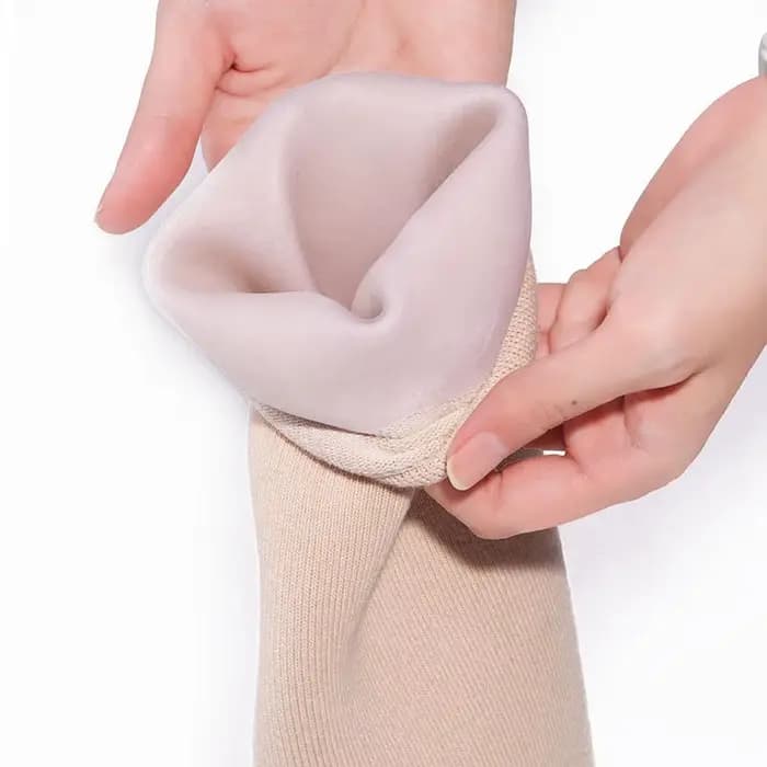 Chaussette de prothèse portable, respirante et absorbant la transpiration, pour amputés sous le geno