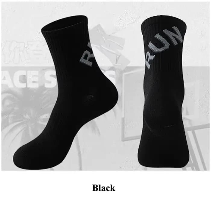 Chaussettes de course unisexes pour hommes et femmes, Tube central, séchage rapide, Sports de plein 