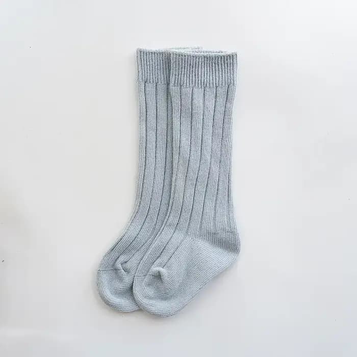 Chaussettes Hautes en Coton pour Bébé Garçon et Fille de 0 à 5 Ans, Chaudes, Respirantes et Conforta