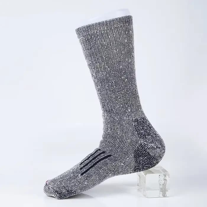 Chaussettes de randonnée en laine mérinos pour hommes et femmes, 80% laine mérinos, Ski, hiver, chau