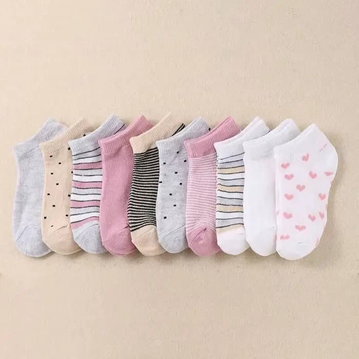 10 paires de chaussettes adorables pour enfants – chaussettes confortables adaptées aux garçons et a