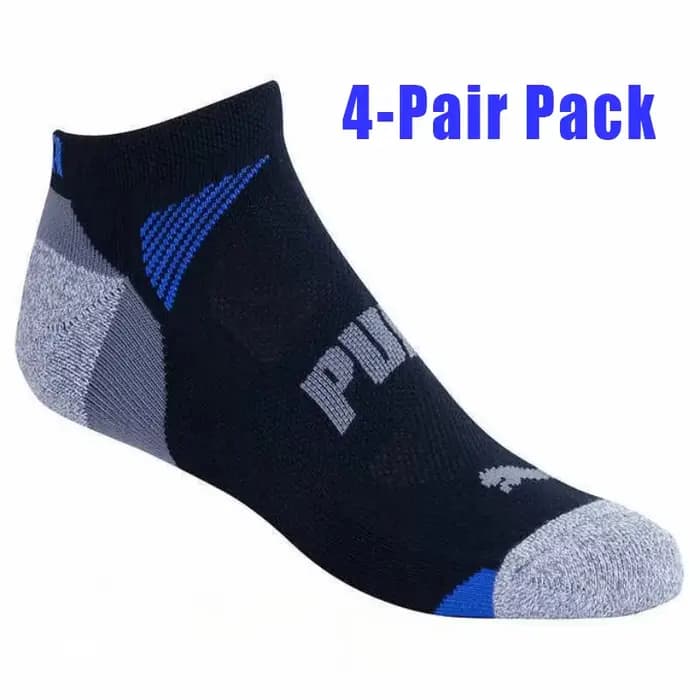 PUMA Nouvelles chaussettes de sport décontractées bicolores en tricot, chaussettes courtes unisexes 