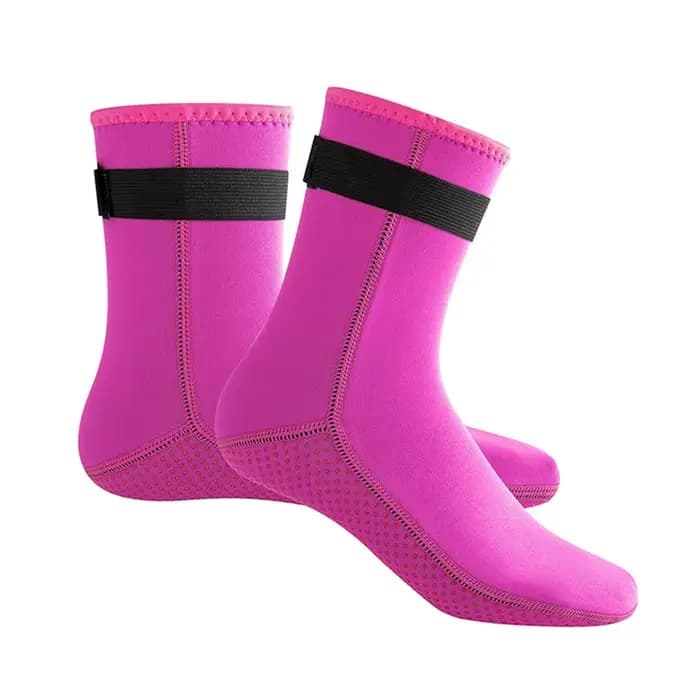 Chaussettes hautes en néoprène, chaussettes de volley-ball de plage pour la plongée, la natation, le