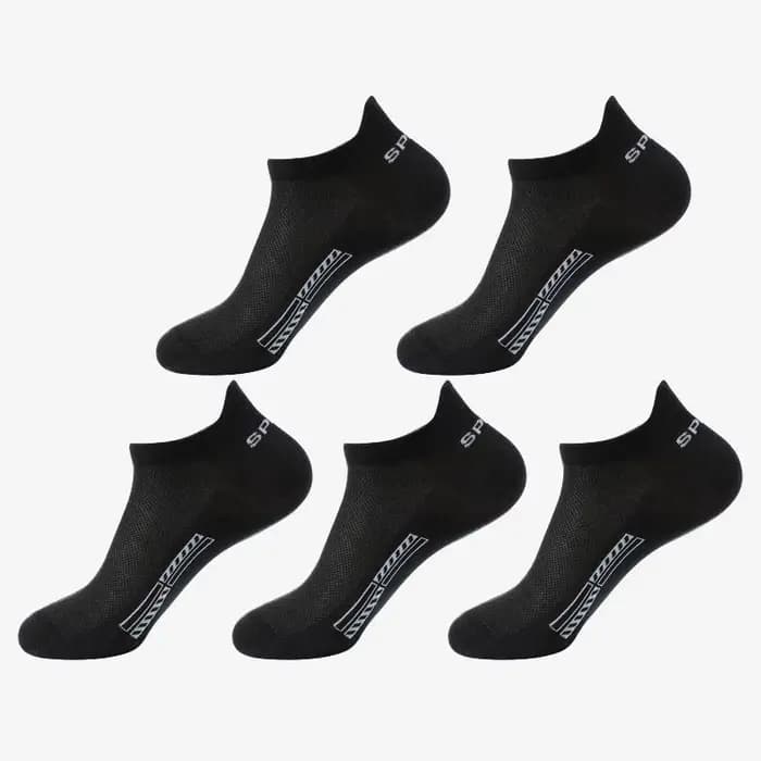 5 paires de chaussettes unisexes Ultra confortables, respirantes, absorbant la sueur, Anti-odeur, él