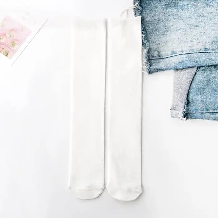 Chaussettes hautes en coton pour enfants, 2 pièces, longues, pour écoliers, filles et garçons, Footb