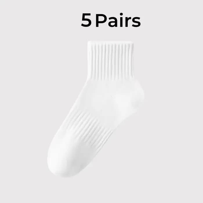 Chaussettes mi-mollet Mocha pour femmes, chaudes et confortables, couleur unie, ceinture élastique, 