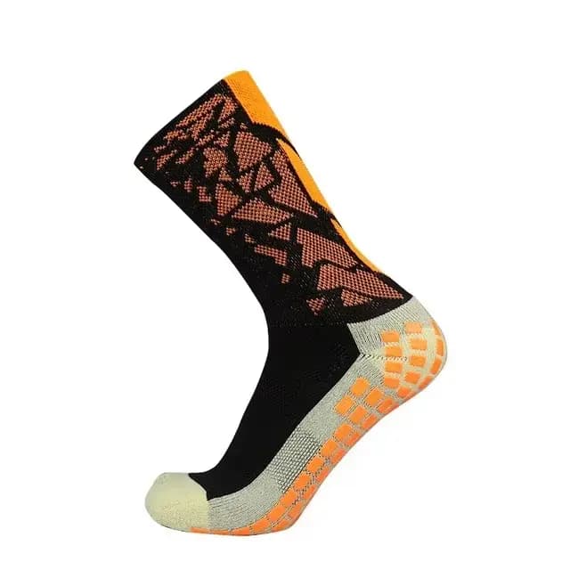 Chaussettes de Football antidérapantes en Silicone Takraw hommes femmes Sport basket-ball Grip chaus