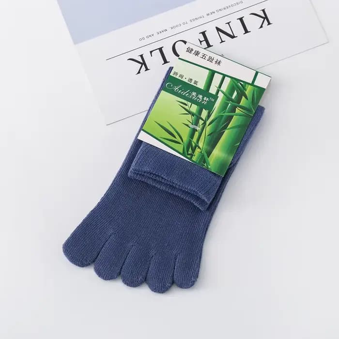 Chaussettes à orteils pour hommes, chaussettes à cinq doigts, en coton respirant, sport, course à pi