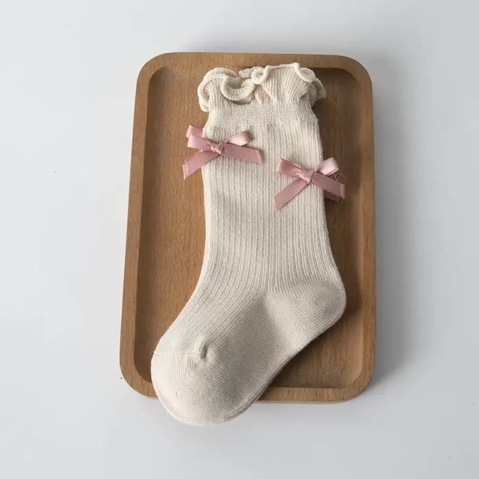 Chaussettes en coton pour nouveau-né, chaussettes de printemps et d'automne de haute qualité pour no