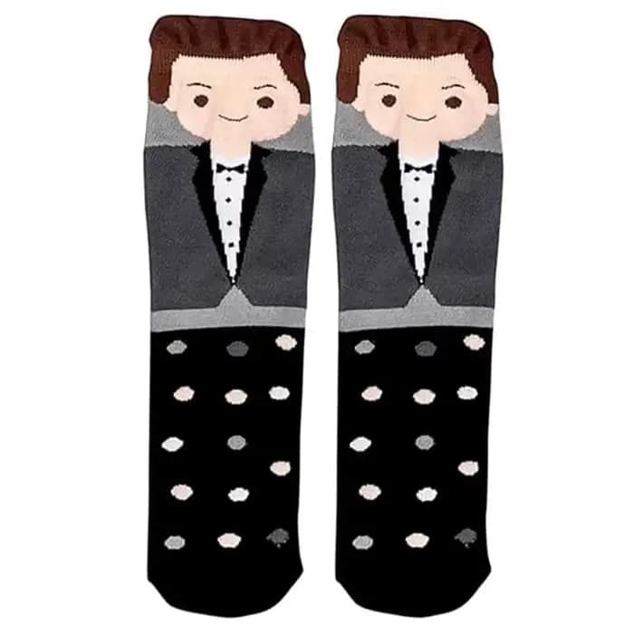2 paires de chaussettes de mariage, cadeaux de mariage pour mariée et marié, idées cadeaux d'anniver