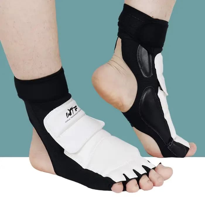 Gants de pied en cuir pour taekwondo, anneau de Rotterdam, protection de rinçage de karaté, équipeme