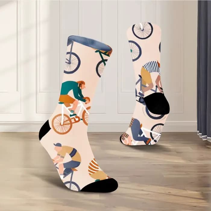 Nouveaux hommes femmes chaussettes chaussettes créatives mode personnalité tendance dessin animé Cou
