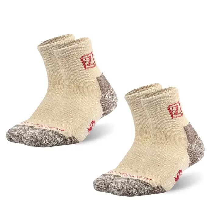 ALWOOD-Chaussettes thermiques en laine mérinos pour hommes et femmes, chaussettes optiques, randonné