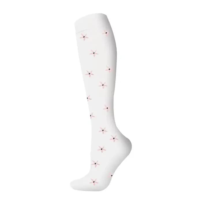 Chaussettes de compression pour hommes et femmes, respirantes, pour leggings, course à pied, pressio