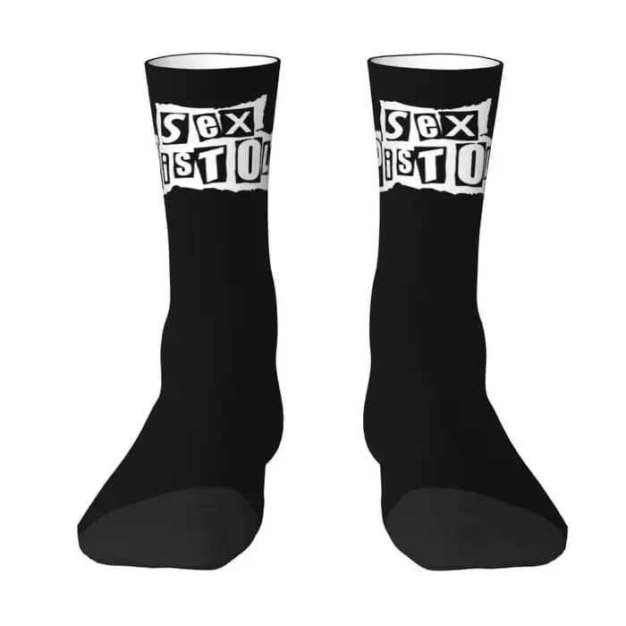 Chaussettes provoqué RapMetal Rock Crew pour hommes et femmes, Sex Guns, Chaussettes chaudes, Mode f