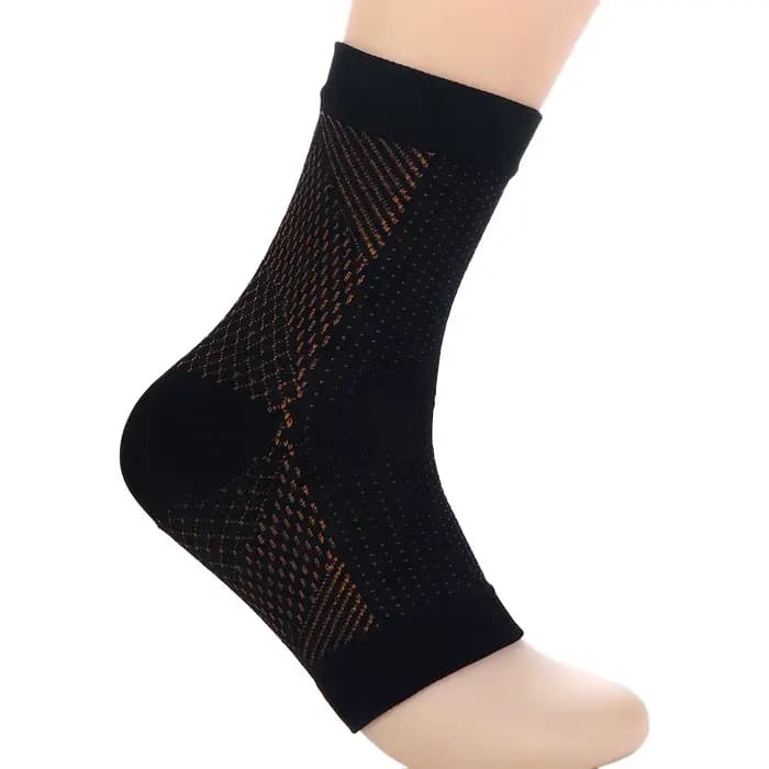 Chaussette de Compression à bout ouvert, attelle de soutien, manchon de Bandage élastique, chaussett