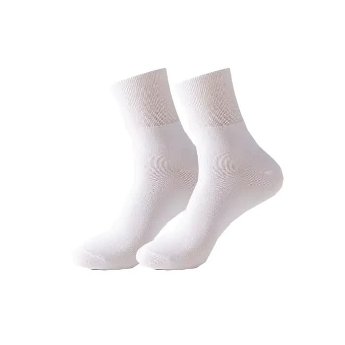 Chaussettes courtes en coton pour hommes, grandes affaires, solides, amples, absorbant la sueur, ant