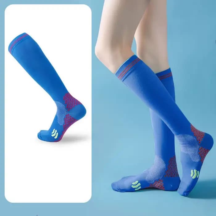 Chaussettes de compression pour varices, adaptées au golf, au rugby, à la course, à la randonnée, au