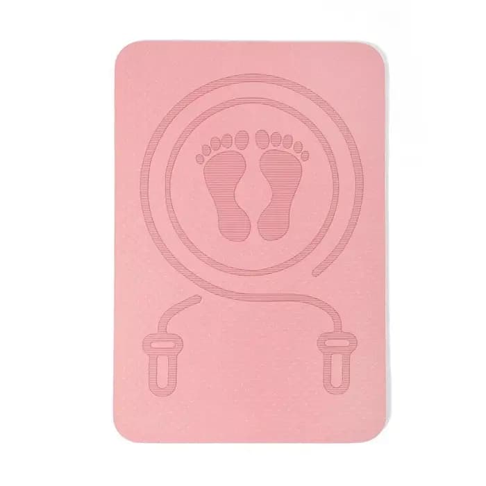Tapis de Fitness Anti-bruit tapis de corde à sauter tapis de Fitness de Yoga TPE antidérapant avec l