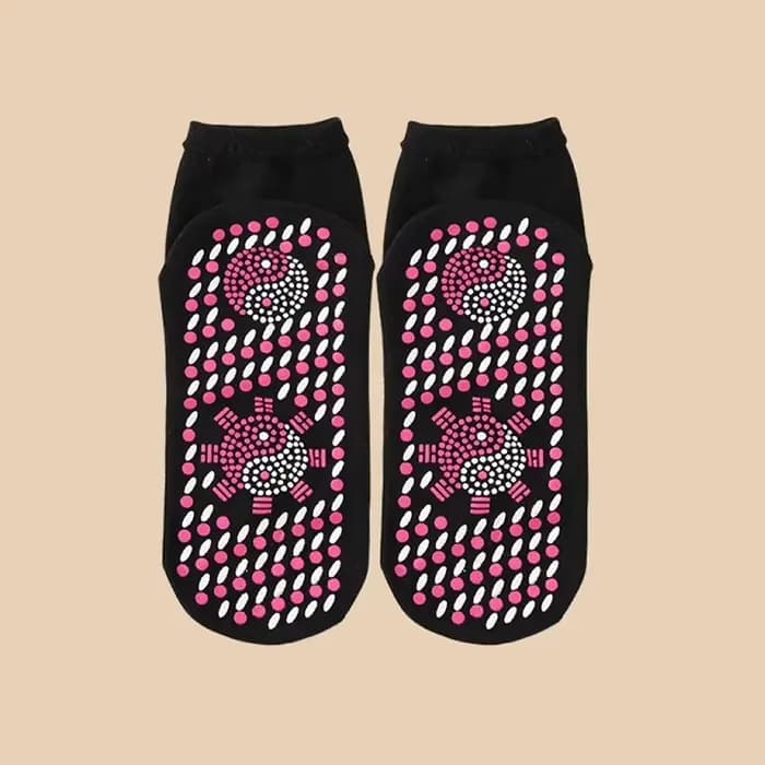 Tourmaline-Chaussettes auto-chauffantes, chaussettes de soins de santé thermiques, chaussettes de sa