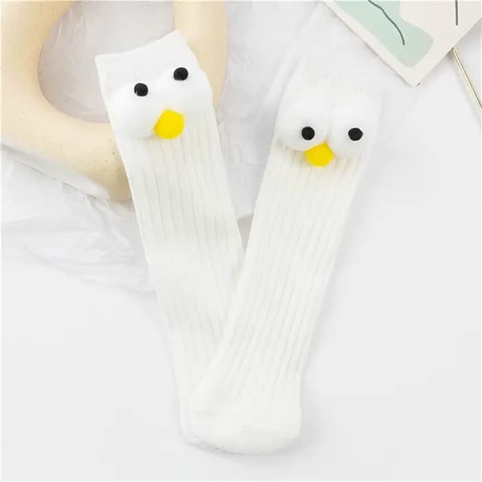 Chaussettes hautes pour bébé, chaussettes tubulaires douces pour garçons et filles, chaussettes haut