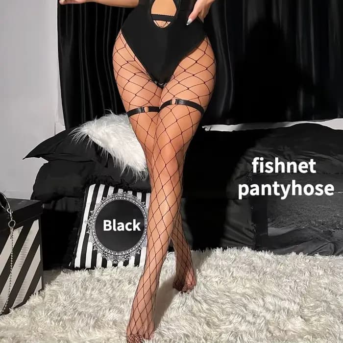 Collants en maille pour femmes, 1 pièce, collants en résille, sous-vêtements, lingerie sexy