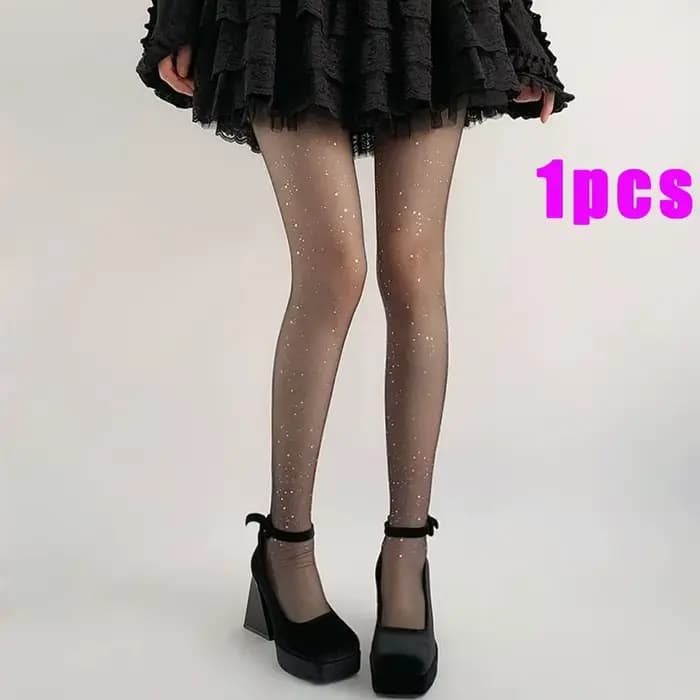 Collants scintillants galaxie scintillante, nouveaux collants brillants, sous-vêtements pour femmes,