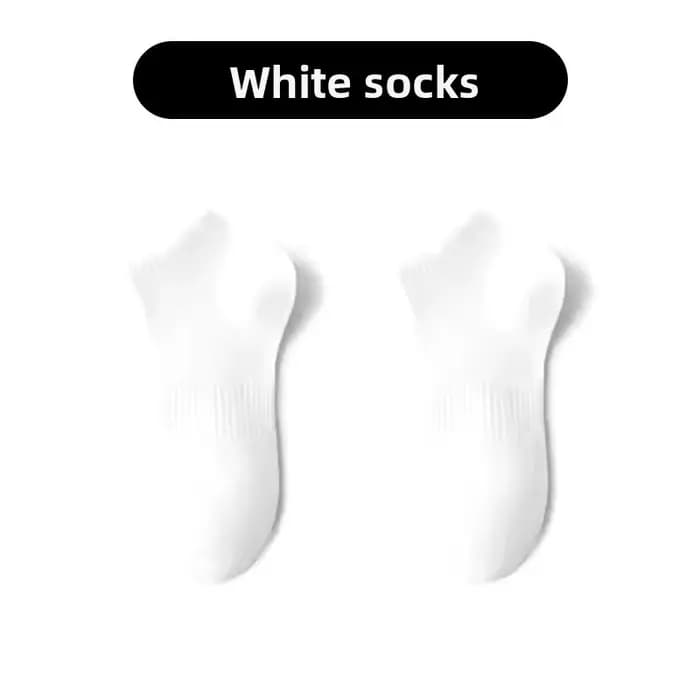 Chaussettes en coton Xinjiang 100% pour hommes, femmes, unisexes, chaussettes de sport, noir, blanc,