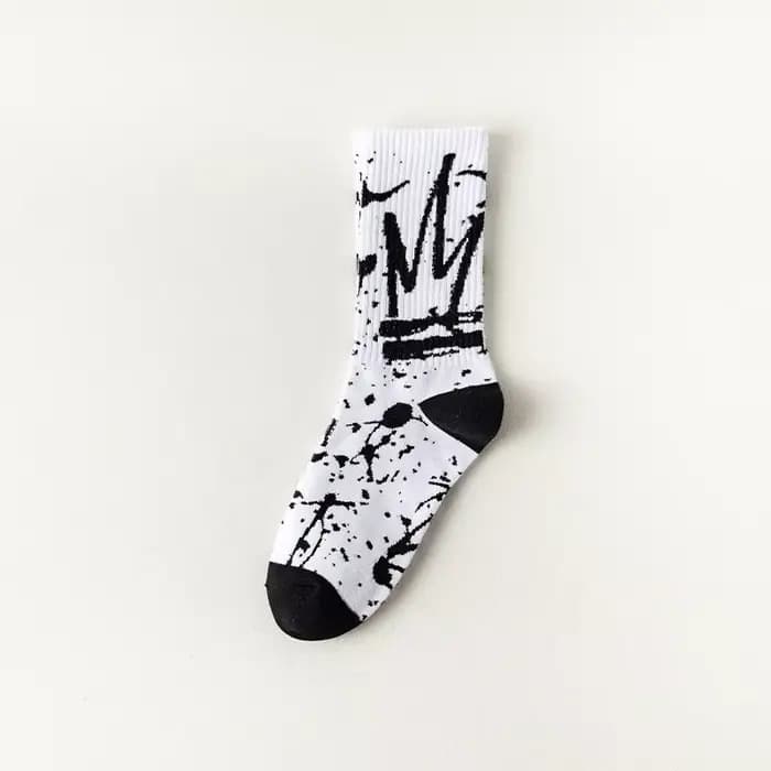 Chaussettes hautes à tube long hip-hop pour hommes, chaussettes de sport de basket-ball, chaussettes