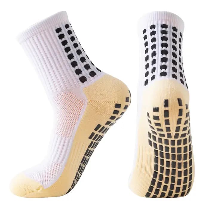 1 paire de chaussettes de football antidérapantes, chaussettes de sport antidérapantes pour le footb