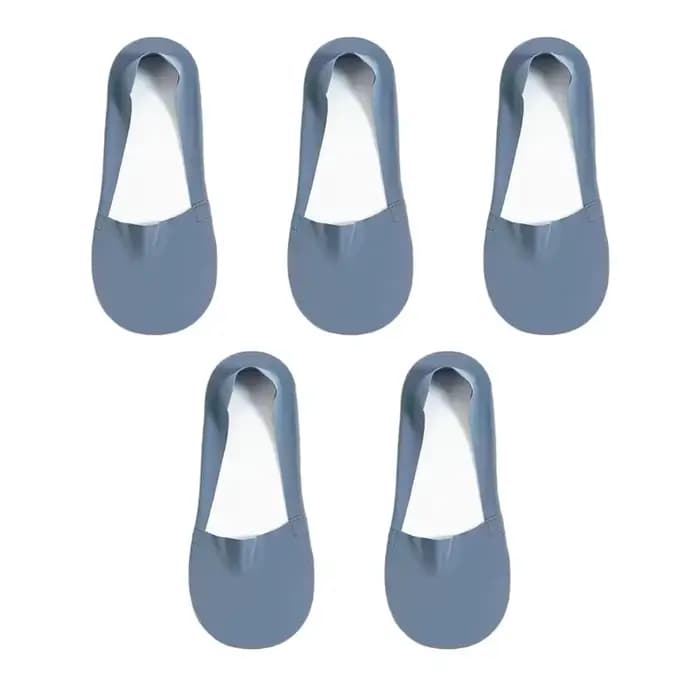 5 paires de chaussettes pour femmes, respirantes, invisibles, en Silicone, antidérapantes, couleur u