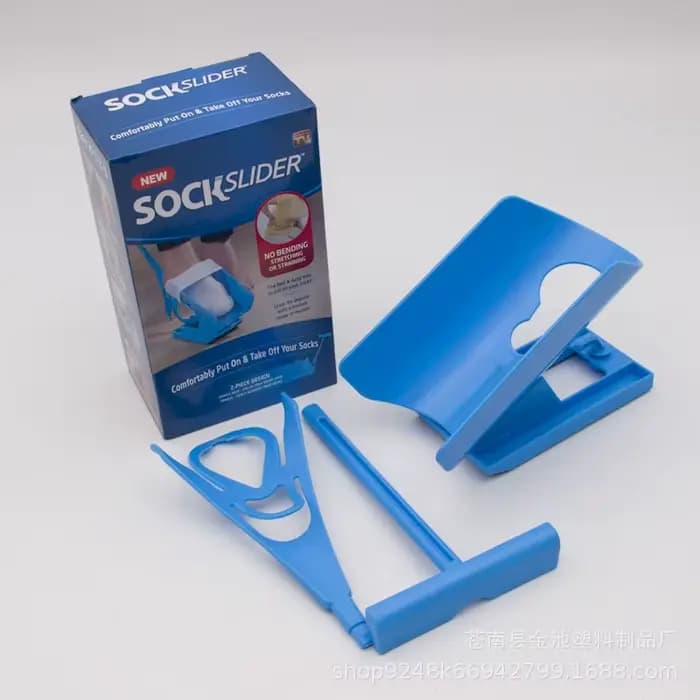 Un dispositif de montage de chaussettes pour les personnes âgées et les femmes enceintes pour porter