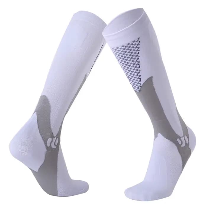 1 paire de chaussettes de Compression haute Performance pour Marathon, course à pied et randonnée, c