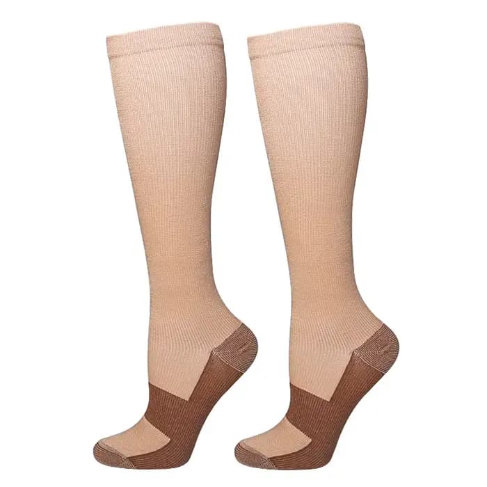 Chaussettes de Compression pour varices, adaptées au Golf, Rugby, course à pied, randonnée, Sports p