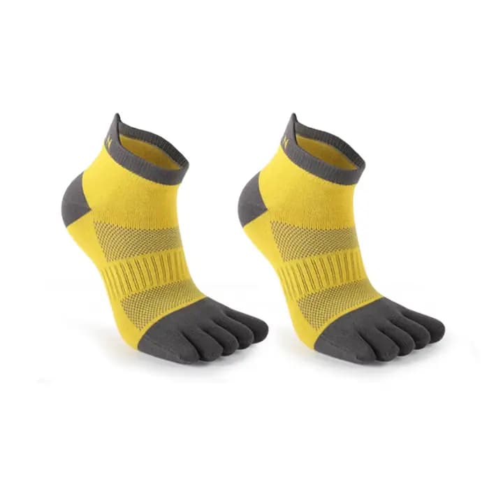WRELS COl'hyMAX-Chaussettes de sport respirantes à cinq doigts, confortables, anti-friction, athléti