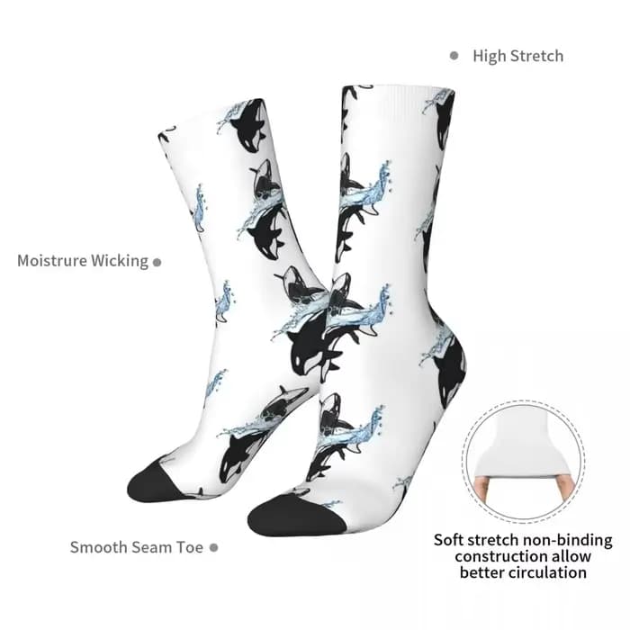 Chaussettes longues orques de mer DolDave