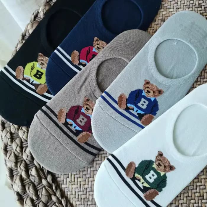 Chaussettes courtes d'été en coton pour femmes