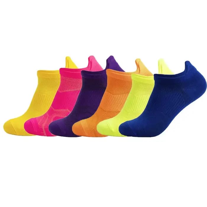 Hommes chaussettes de course basket-ball respirant anti-dérapant Sport cyclisme marche femmes en plein air chaussette coton athlétique pas de sueur
