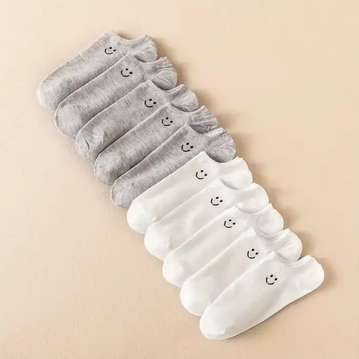 Chaussettes No-Show pour femmes – Sourire