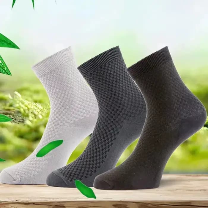Chaussettes en Fiber de bambou pour hommes et femmes