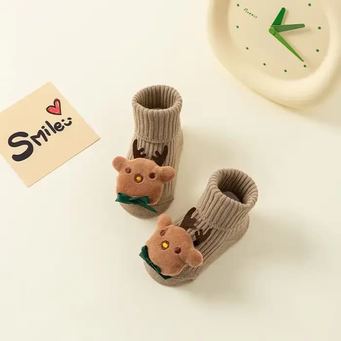Chaussettes antidérapantes pour bébé de 0 à 3 ans