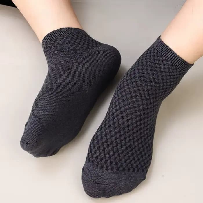 Chaussette de couleur unie en Fiber de bambou