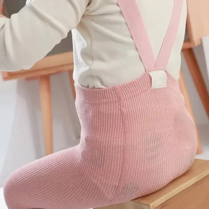 Collants élastiques pour filles collants à bretelles en coton Leggings pour enfants bas de bébé printemps automne chaussettes longues pour nourrissons collants pour tout-petits