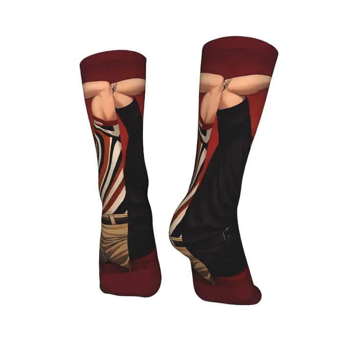 Chaussettes chauffantes en forme de cœur